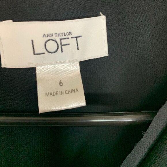 Ann Taylor LOFT Classic Sleeveless Black Dress - Picture 6 of 8